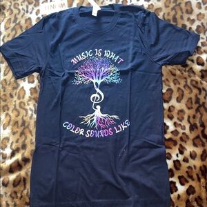 Bella Canvas Graphic T Shirt “The Sound Of Color”